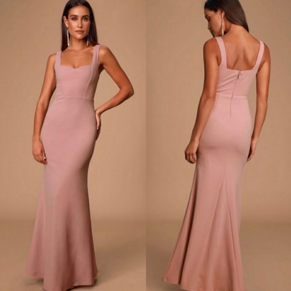 Sweetest Thing Mauve Dress